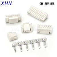 Connecteurs de câblage GH 1,25 mm GHR-10V-S 10P, boîtiers de câblage PBT JST 0,3A~1A / 125V AC AWG # 30~ # 32