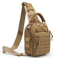 Sac à bandoulière tactique en Nylon 1000d de qualité supérieure, sac à bandoulière étanche et Durable, coupe Laser Molle