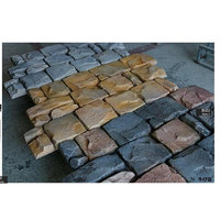 Panneaux en pierre artificielle PU haute densité résistants aux UV, imperméables, pour murs extérieurs, revêtement mural en pierre artificielle pour façade de maison