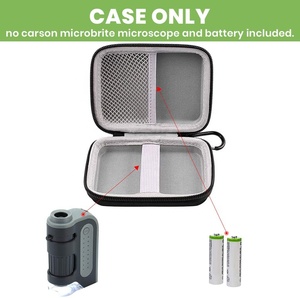 Étui EVA de transport d'outil personnalisé pour le <span class=keywords><strong>microscope</strong></span> de poche éclairé par LED <span class=keywords><strong>Carson</strong></span> MicroBrite Plus 60x-120x - Product Image 3