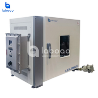 Four de séchage sous vide antidéflagrant en acier inoxydable à chauffage électrique Laboao avec affichage LCD et contrôle PID à double colonne