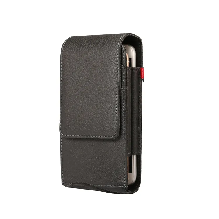 Hot Sale Mobile Phone Accessories For iPhone 13 mini 12 11 8/8 Plus 7/X XR MAX Premium Leather Case Belt Clip Holster Pouch