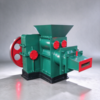 Ligne de production automatique de briques d'argile à haute efficacité, machine extrudeuse sous vide avec boîte de vitesses et roulement pour briqueterie