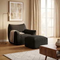Canapé paresseux individuel compressé, populaire sur internet, moderne et minimaliste, électrique, amovible, lavable, en mousse haute densité