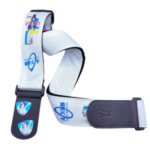 Nouvelle Sangle Épaissie Universelle Antidérapante pour Guitare Électrique, Ukulélé et Guitare Rock, Motif 'Drowning Loneliness', Idéale comme Cadeau - Product Image 4