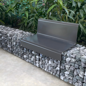 Gabion Mur extérieur Gabion Panier Poteau Mur de pierre de roche Acier galvanisé Zinc enduit Usine - Product Image 4