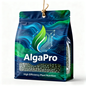 Compost de Algas Marinas Orgánico Certificado AlgaPro, Color Marrón Oscuro, para Huertos, 75% de Ácido Húmico, Bolsa de 25 kg, Liberación Rápida, Fácil Disolución - Product Image 3