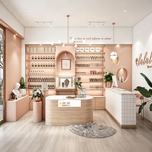 Muebles de exhibición para perfumes, vitrina para tienda de cuidado de la piel, estantes de exhibición de cosméticos, decoración comercial para tiendas, diseño de interiores. - Product Image 3