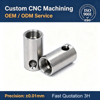 Service de tournage CNC sur mesure et d'électroérosion à fil pour l'usinage de précision de broches d'arbre en acier inoxydable, de quincaillerie métallique, OEM ISO9001