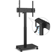 Support de télévision universel inclinable pour téléviseurs de 42 à 75 pouces, VESA max 600x500, acier et MDF robustes, style moderne, garantie 5 ans