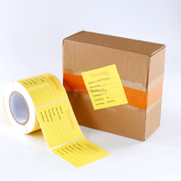 Autocollants personnalisés, étiquettes d'expédition hebdomadaires imprimées sur mesure, étiquettes d'emballage autocollantes imperméables pour la logistique d'entrepôt