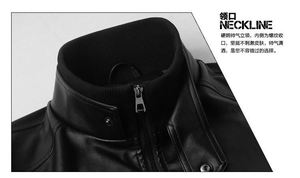 Chaqueta de Cuero para Hombre, Estilo <span class=keywords><strong>Juvenil</strong></span>, Tendencia en Chaquetas de Cuero para Hombre - Product Image 4