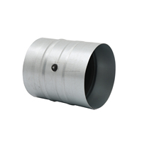 Clapet anti-retour à lame en aluminium avec cadre galvanisé pour système de ventilation CVC