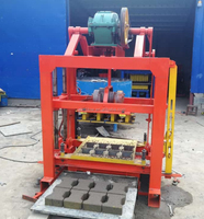 Machines à fabriquer des blocs creux en ciment manuelles allemandes QT4-40 Alibaba à vendre au Kenya