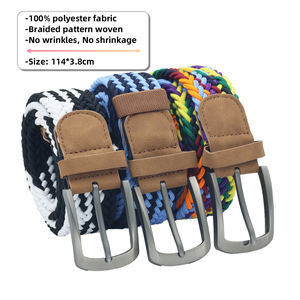 Nastro intrecciato in poliestere di alta qualità personalizzato Non elastico per cintura in vita alla moda da esterno - Product Image 5