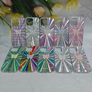 เคสโทรศัพท์ลายดาวเลเซอร์สีฟ้าอ่อนสำหรับ iPhone 6 7X15 16 17เคสป้องกันสำหรับ iPhone 17 PRO MAX เคสหรูหราไล่ระดับสี - Product Image 6