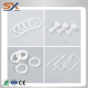 SHUOXI Op maat gemaakte siliconen NBR EPDM pakkingen, afdichtingen, vlakke afdichtingsringen, ringen, op maat gemaakte rubberen ringen levering - Product Image 3