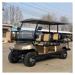 Les meilleurs chariots de golf électriques 4 + 2 places <span class=keywords><strong>pour</strong></span> adultes et enfants à vendre - Product Image 4