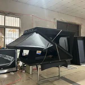 Tente de camping-car 4x4 en aluminium 2023 sur le toit de la voiture pour le camping en plein air