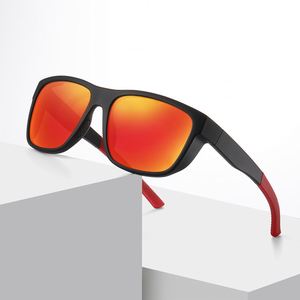 Gafas de Sol Deportivas Polarizadas con Protección UV, Marco de TAC y PC, Diseño Cuadrado Personalizado de Alta Calidad para Pesca y Montañismo - Product Image 1