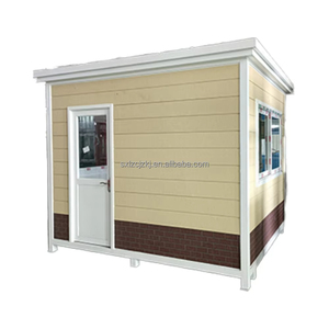 Nhỏ hiện đại Kết Cấu Thép di động đúc sẵn an toàn gian hàng tạm thời gian hàng an toàn cabin bảo vệ ngoài trời nhà an toàn - Product Image 3