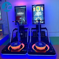 Jeu vidéo interactif dynamique JC Machine de danse d'arcade robuste Plate-forme LED Machine multi-jeux
