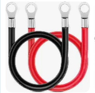 Câble isolé en PVC ultra souple résistant aux hautes températures, 2 conducteurs, 2 4 6 8 AWG, assemblage de câbles, longueur 50 cm, application électrique