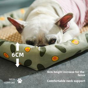 เสื่อทำความเย็นสัตว์เลี้ยงขนาดเล็กอเนกประสงค์เสื่อปูพื้นลายสัตว์สี่ฤดูสำหรับสุนัขและแมวอุปกรณ์และแผ่นรองสำหรับสัตว์เลี้ยงในฤดูร้อน - Product Image 3