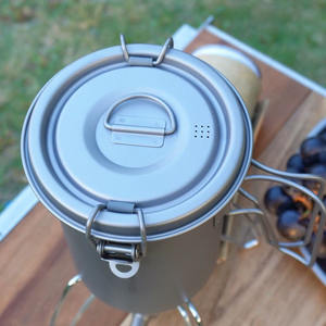 Nồi áp suất leo núi ngoài trời bằng titan nguyên chất, nồi cơm điện di động và hiệu quả khi cắm trại - Product Image 5