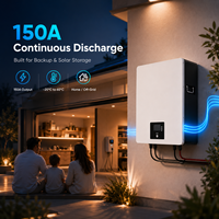 Système de stockage d'énergie solaire domestique ZTGF 10 kW Powerwall 10 kWh, batterie lithium solaire 48 V, pack de batteries LiFePO4 48 V 200 Ah