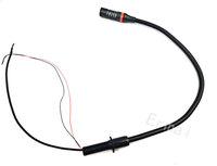 Microphone à condensateur métallique filaire pour équipement de bus électronique avec lumière LED pour utilisation en conférence