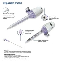 Trocars chirurgicaux jetables, canules stériles à usage unique