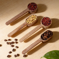 Cuillère doseuse en bois de qualité alimentaire pour café, matcha, assaisonnements et grains de café