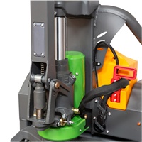 Transpalette électrique MOVMES 48V20Ah avec batterie au lithium, transpalette à changement rapide, déplaceur latéral hydraulique, pneus en polyuréthane
