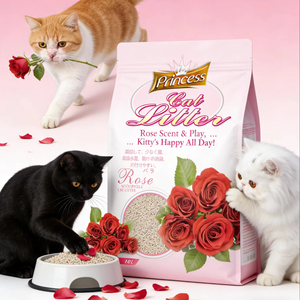 Bac à litière pour chat en tofu avec charbon actif, bois, amidon de maïs, jetable, sans blocage, biodégradable, écologique, 2 kg - Product Image 1