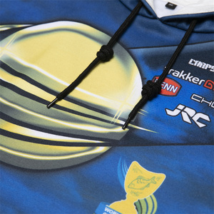 OEM Custom Fashion 3d Digital Print Sublimation Pullover Street <strong>Fishing</strong> Event Sports Sweatshirt <strong>Jumper</strong> Men's Hoodies - Product Image 4