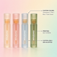 Tubes de brillant à lèvres vides en PETG couleur bonbon, mignons, avec sérigraphie pour emballage cosmétique et impression personnalisée en gros
