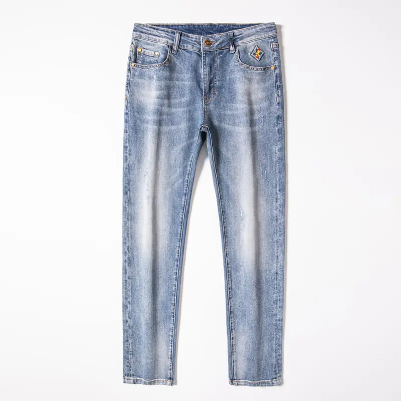 9324 pantaloni Jeans da uomo USA di alta qualità Jeans Skinny Stock Denim pantaloni originali per uomo
