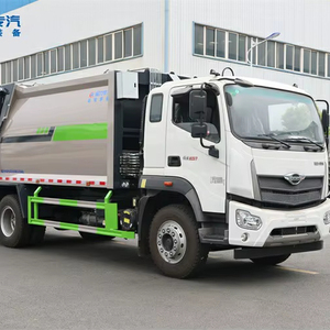 รถบดอัดขยะเคลื่อนที่ขนาดใหญ่ 12 คิวบิกเมตร - Product Image 1