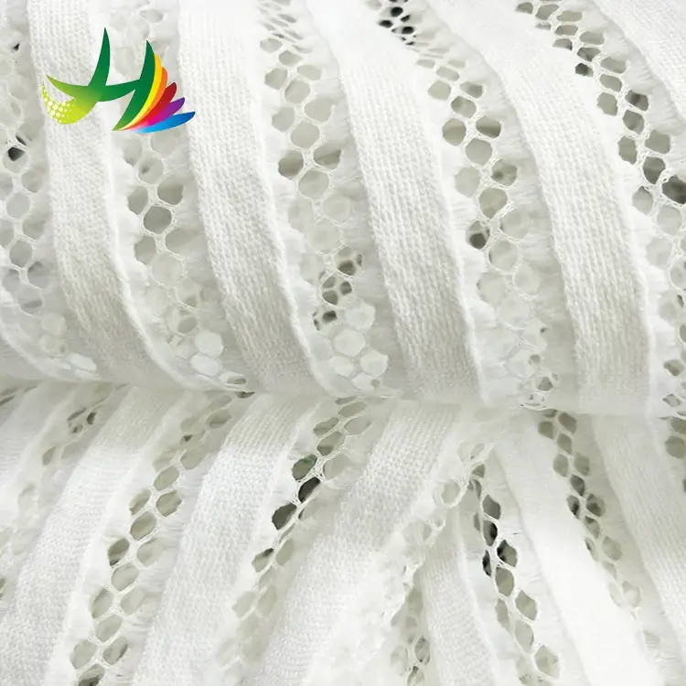 Tissu de maille d'air tricoté par jacquard réutilisé du polyester 75D de 230Gsm pour la robe