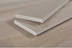 6 "màu xám trắng dây Brushed tếch sàn gỗ cứng - Product Image 5