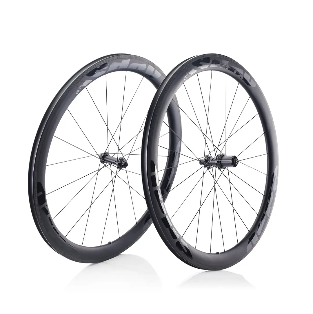 Roues de vélo en carbone 50mm de profondeur 20.5mm 25mm de largeur pneu vélo de route de course en carbone