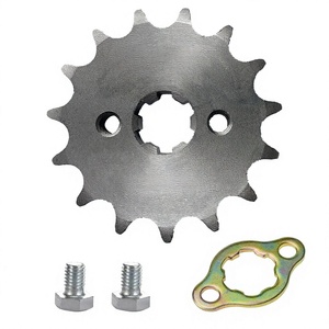 Pignon avant de moteur de moto de haute qualité 428 15T 17mm pour ATV <span class=keywords><strong>Quad</strong></span> chinois 50cc/70cc/110cc/<span class=keywords><strong>125cc</strong></span>/140cc/160cc Sunl/Lifan - Product Image 1