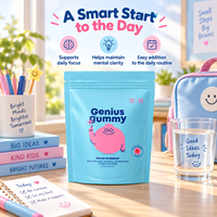 Gummies Énergisantes pour Enfants à Haute Efficacité avec Gotu Kola et Rhodiola pour la Santé Cognitif et Cérébrale des Enfants – Complément Alimentaire OEM & ODM