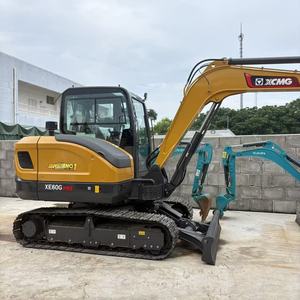 รถขุดขนาดเล็ก XCMG XE60DA 6 ตัน รุ่นใหม่เอี่ยม พร้อมสายต่อหัวเจาะ ขาย - Product Image 1