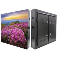 Pantalla LED para Exteriores P4 de 960x960 mm, Gabinete de Hierro, Instalación Fija, Video Wall LED para Publicidad Exterior