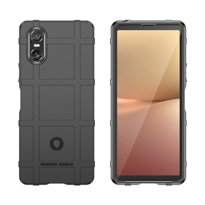 Cho Sony Xperia 10 vi 5 1 <span class=keywords><strong>V</strong></span> IV trường hợp Rugged Shield chống sốc linh hoạt cao su mềm TPU Armour điện thoại di động Trường hợp bìa 2024 - Product Image 2