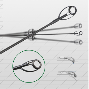 Canne à pêche Ironclaw Carp Rod 3.9m 3.50lb en carbone, action puissante, poignée EVA, haute résistance, pour carpes et brochets - Product Image 3