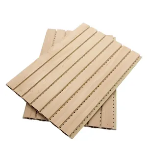 Offre Spéciale bonne qualité Bois Plastique Composite WPC Acoustique Intérieur Mur pvc Panneau Insonorisant plafond plancher de terrasse