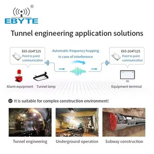 Ebyte ODM 2.4GHz RF <b>Wireless</b> Transceiver Serial Port Module 12dBm Full Duplex Rf Module Iot Transmitter and <b>Receiver</b> - Product Image 3